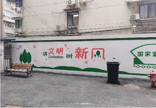 天长社区墙绘